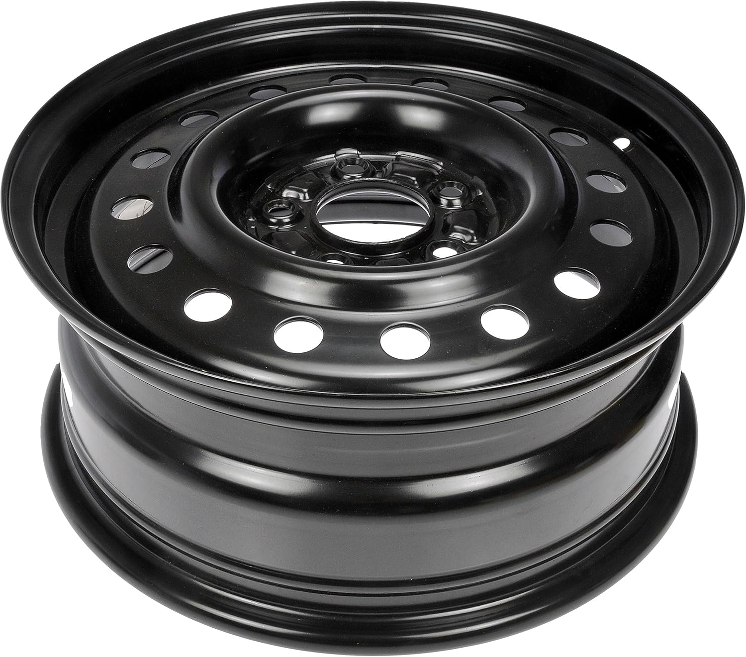 BRAND, CAR, CATEGORY, DORMAN, Dorman 939-184 16 x 6.5 In. Steel Wheel Compatible with Select Models, Black