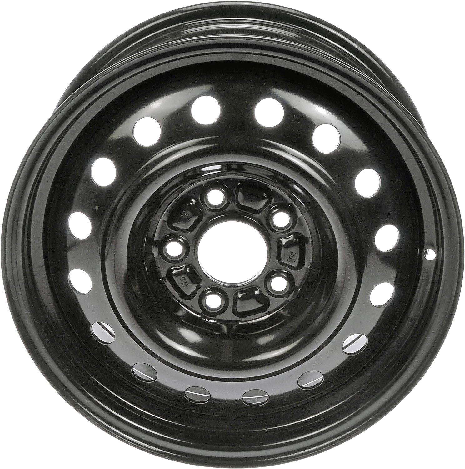 BRAND, CAR, CATEGORY, DORMAN, Dorman 939-197 16 x 6.5 In. Steel Wheel Compatible with Select Hyundai Models, Black