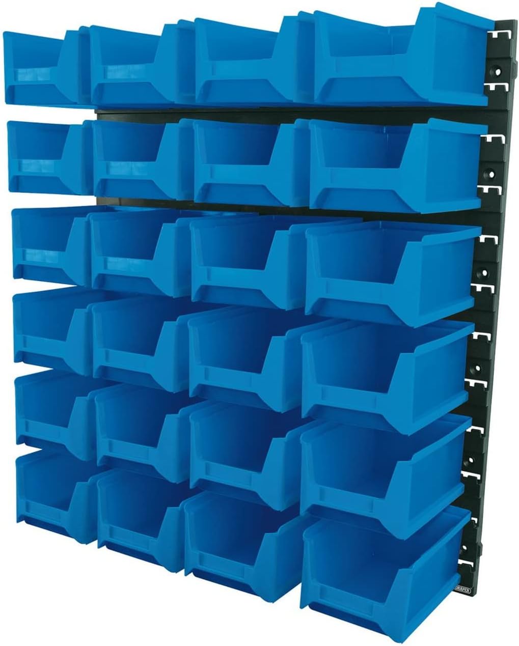 BRAND, CATEGORY, DRAPER, STORAGE RACKS, Draper 06797 Storage Bin Set (24 Pieces), Blue