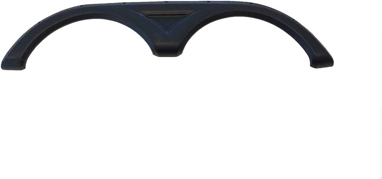 BODY, BRAND, CATEGORY, GENERIC, Fender - Skirt - Tandem - Aerolite/Coleman/Kodiak .090 x 13" x 71-1/2" - Haircell - Black - HDPE