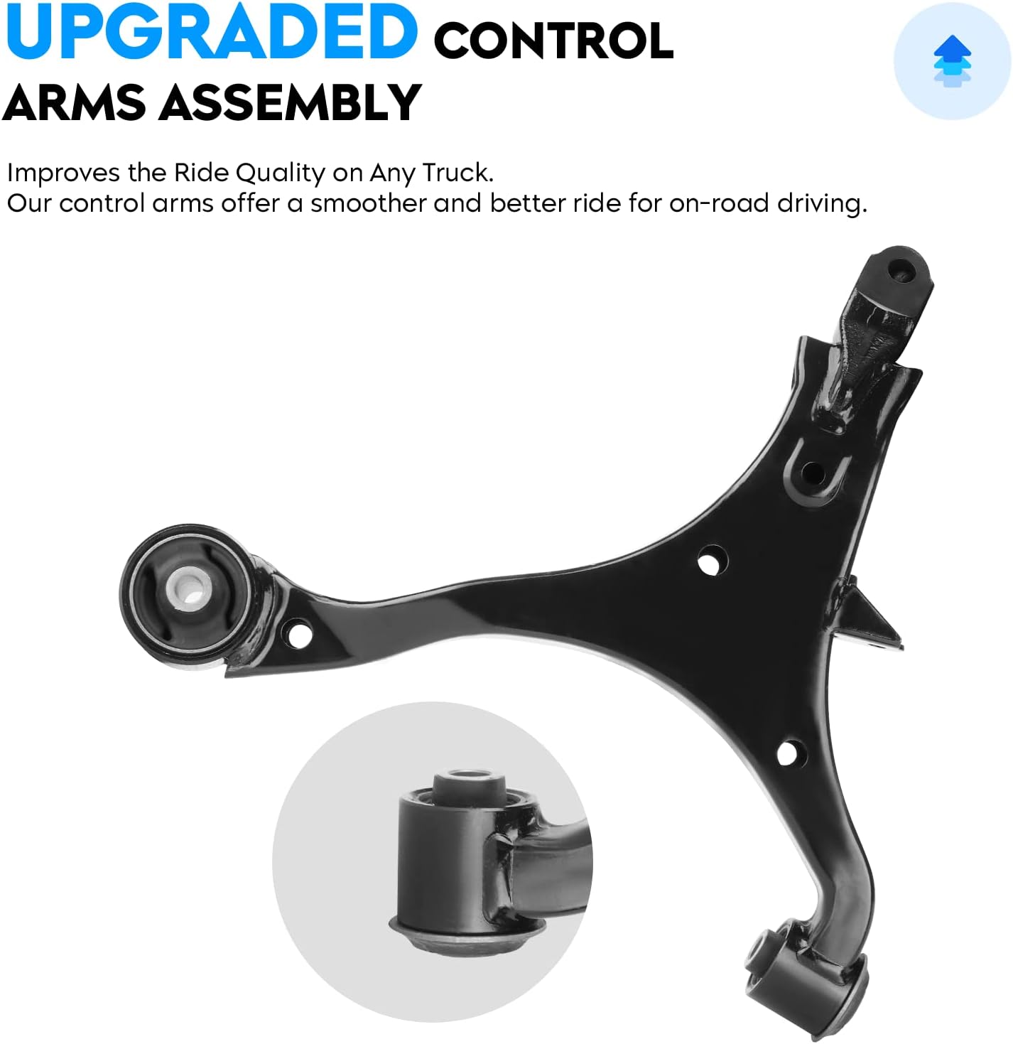 AEAGLE, BRAND, CATEGORY, CONTROL ARMS, Front Lower Control Arm + Ball Joint for Honda CR-V 2002-2006, Sway Bar End Link, Left & Right, 6Pcs Suspension Kit K640399 K640400 K80223 K90454 K90455