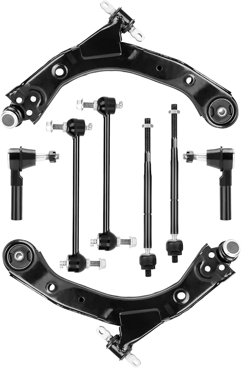 BRAND, CATEGORY, CONTROL ARMS, YOUXMOTO, Front Lower Control Arms Fit for Chevrolet Cobalt 2005-2010, HHR 2006-2011, Fit for Pontiac 2007-2010 G5, Persuit 2005-2006, Fit for Saturn 2003-2007 Ion（FE1 Suspension Only)