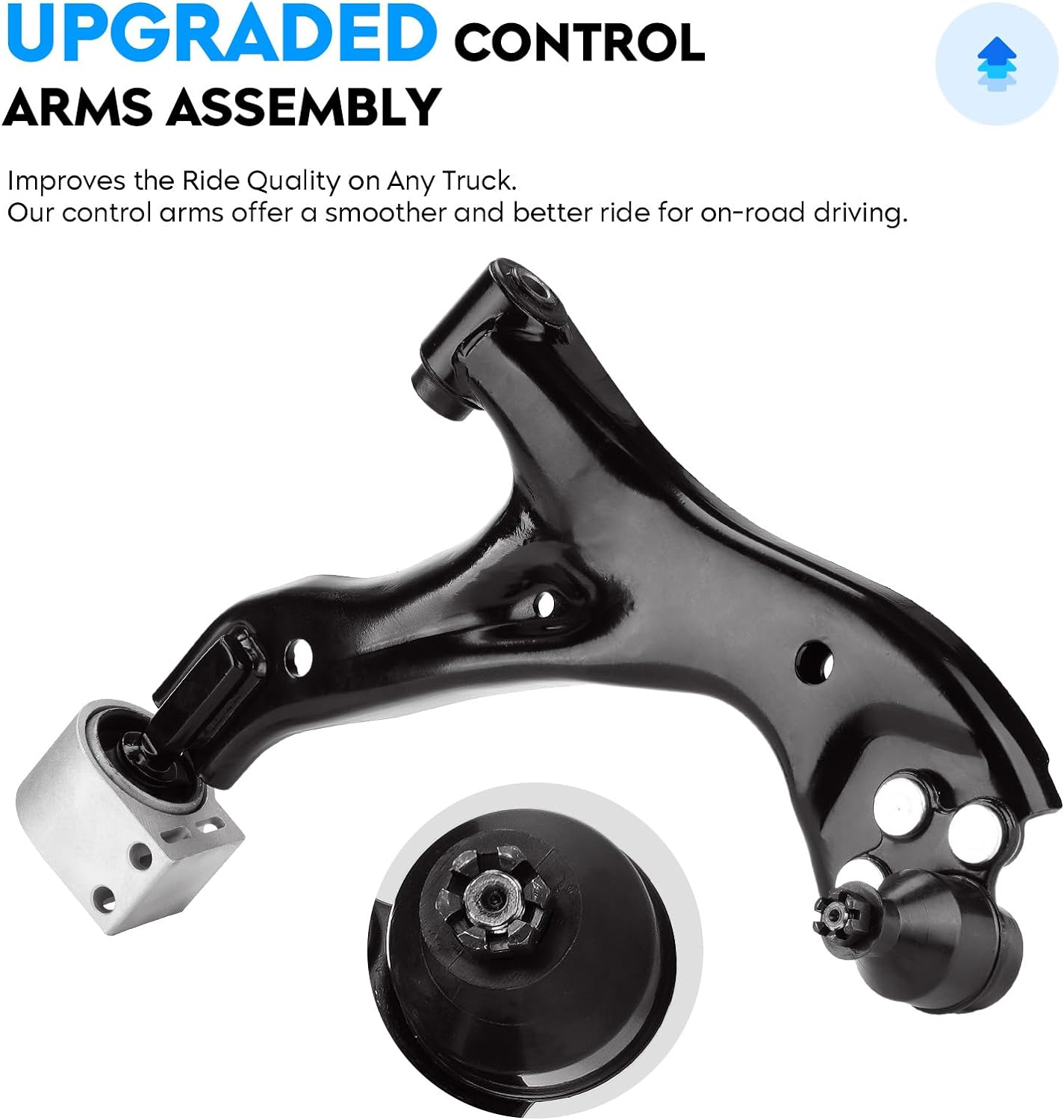 AEAGLE, BRAND, CATEGORY, CONTROL ARMS, Front Lower Control Arms with Ball Joints for Chevy Equinox 2005-2009, Pontiac Torrent 2006-2009, Saturn Vue 2002-2007, Suspension Kit K621129 K621136 2pc set