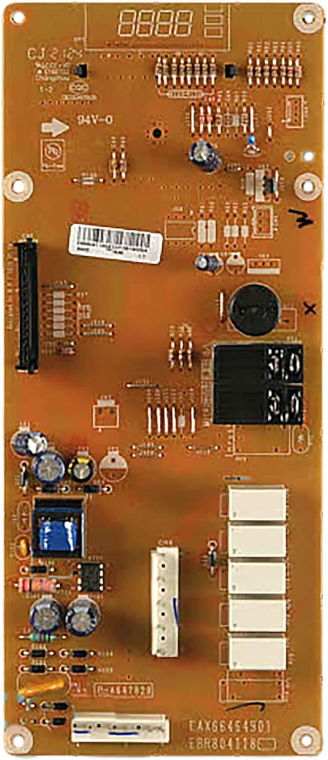 BRAND, CATEGORY, GE, MICROWAVE OVEN REPLACEMENT PARTS, GE WB27X29801 Microwave Main Control Board