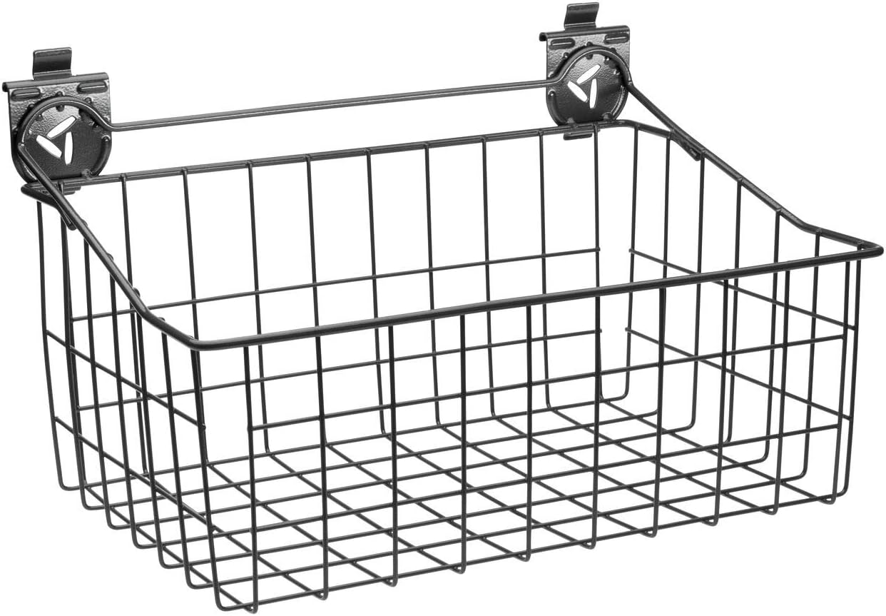 BRAND, CATEGORY, GLADIATOR, HARDWARE, Gladiator GAWA18BKRH 18-Inch Wire Basket