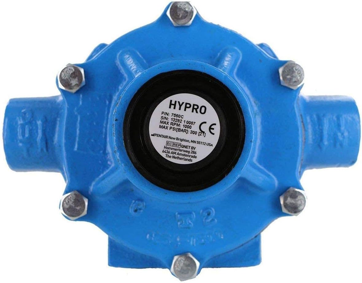 BRAND, CATEGORY, HY-PRO, PUMPS, HYPRO 7560C Cast Iron 8 Roller Pump