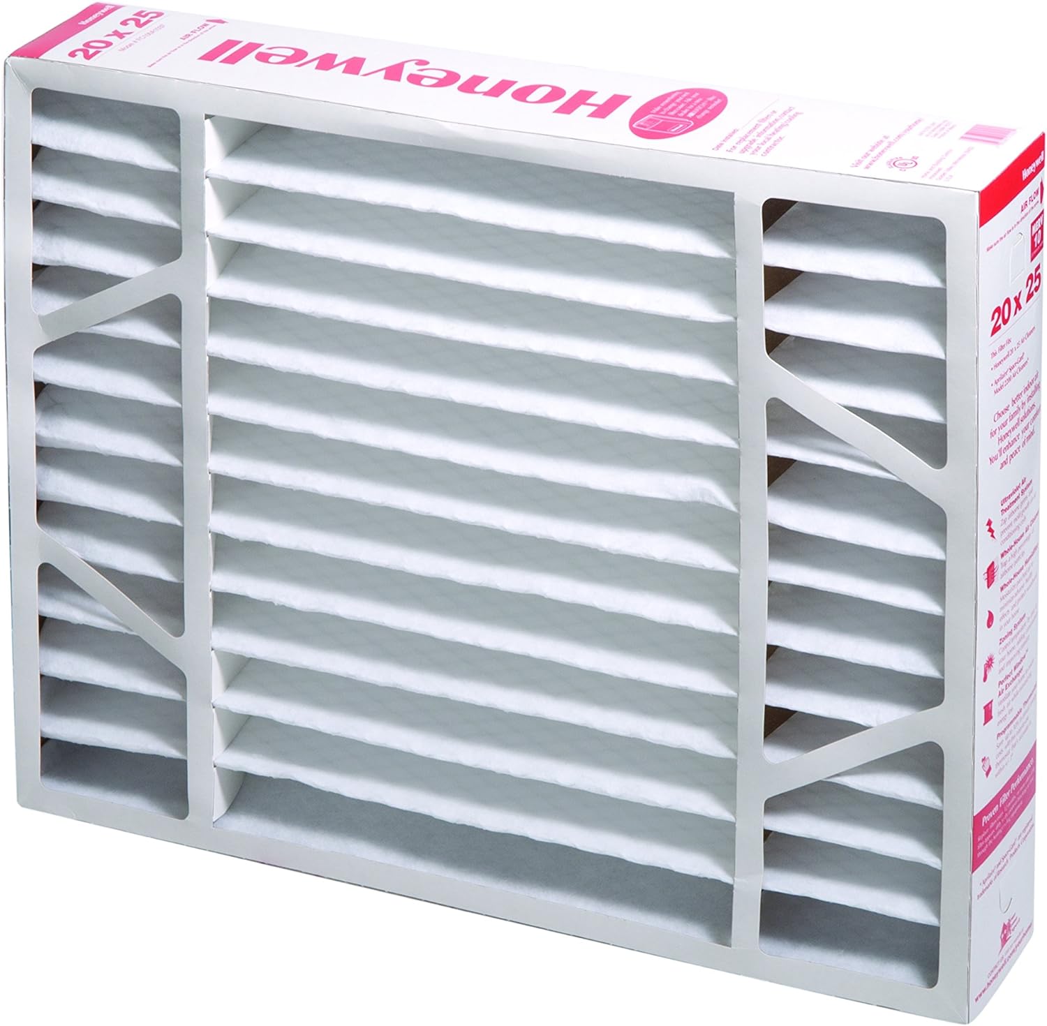 BRAND, CATEGORY, FURNACE FILTERS, HONEYWELL, Honeywell Home AC Furnace Media Air Filter 20 x 25 x 4 MERV 11 (1 pk)