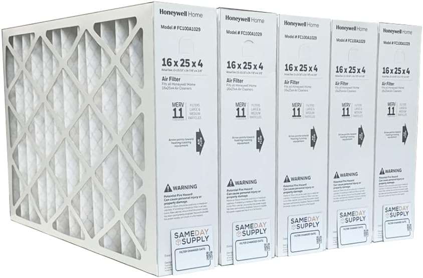 BRAND, CATEGORY, FURNACE FILTERS, HONEYWELL, Honeywell Home Media Air Filter 16 x 25 x 4 MERV 11 (1 pk)