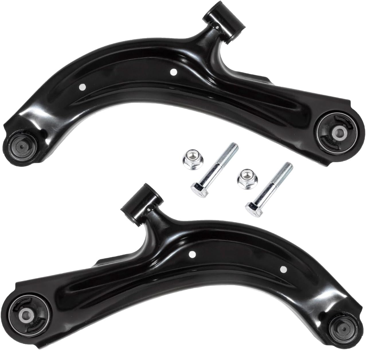 BRAND, CATEGORY, CONTROL ARMS, TUCAREST, K622159 K622160 (Pair) Front Lower Control Arm and Ball Joint Assembly Compatible With Ni-ssan 13-19 Sentra 1.8L,13-20 NV200 /15-18 Ch-evy City Express [# 19317747 19317748 524-086 524-085]