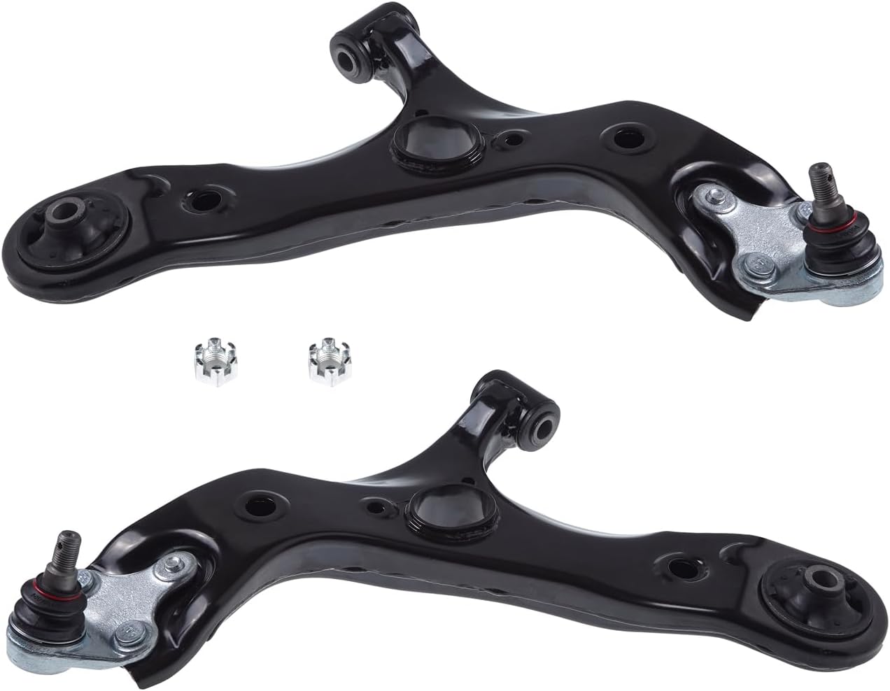 BRAND, CATEGORY, CONTROL ARMS, TUCAREST, K641288 K641289 (Pair) Front Lower Control Arm and Ball Joint Assembly Compatible With 11-16 Sc-ion tC,08-15 xB /16-20 To-yota Mirai,12-18 Prius V [#480680F030 480690F030]