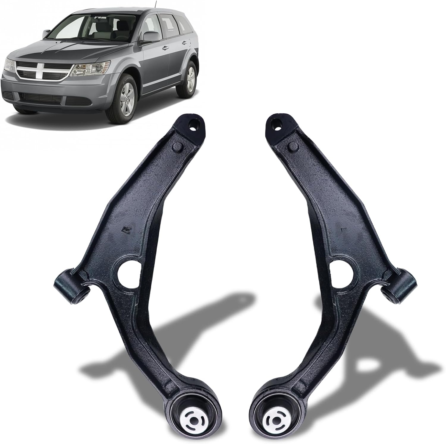 BRAND, CATEGORY, CONTROL ARMS, HAWK BROTHER, K641333 K641334 Front Left Right Lower Control Arms Assembly Replacement for Dodge Journey Avenger Chrysler Sebring Chrysler 200-2PCS Suspension Kit