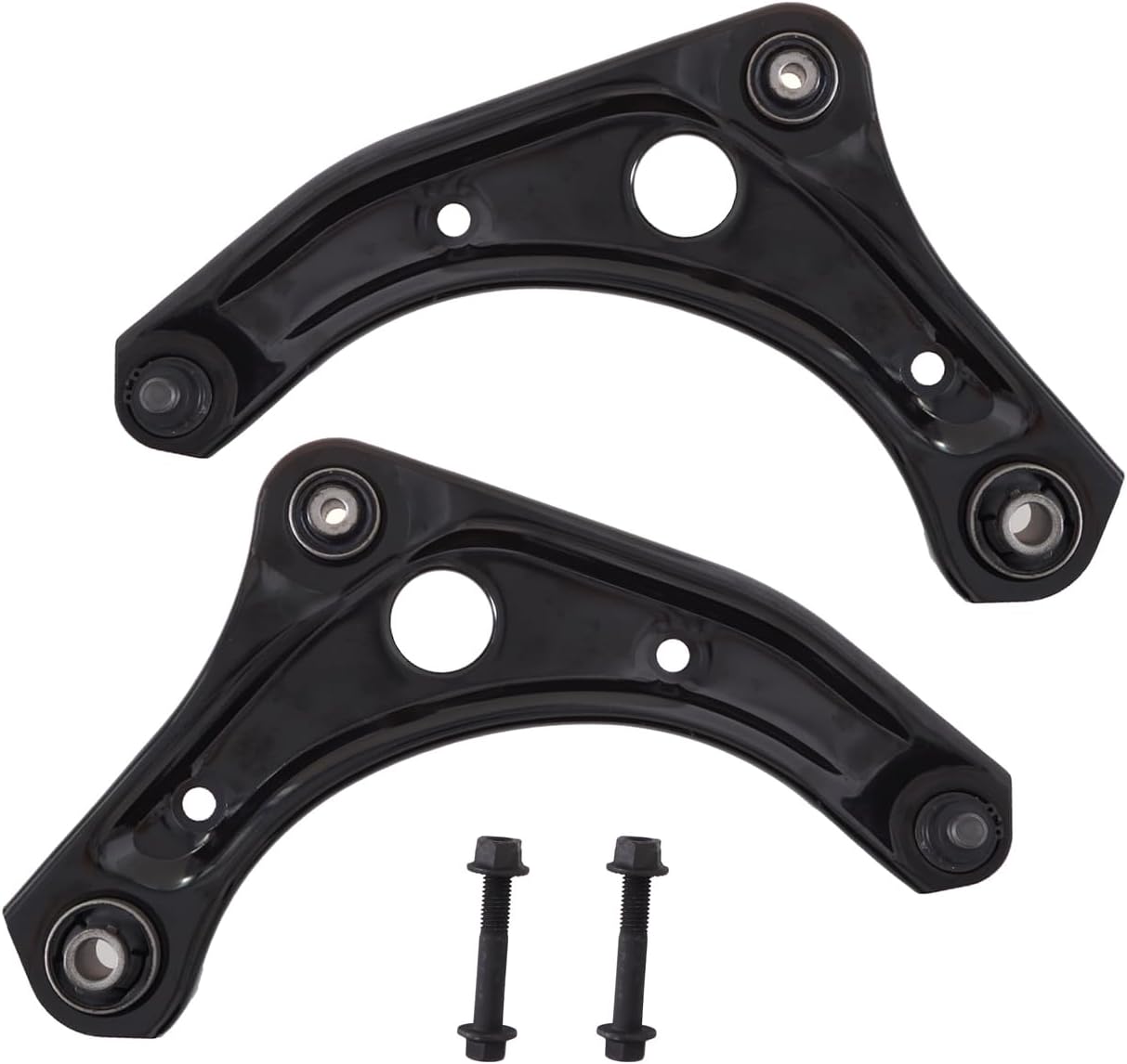 BRAND, CATEGORY, CONTROL ARMS, KEYOOG, KEYOOG 2Pc Set K621576 K621577 Front Lower Control Arm and Ball Joint Assembly Compatible With Ni-ssan 2012-2019 Versa (w/1.6L 4-Door Sedan),15-19 Micra (OE# 545001HK0B 545011HK0B)