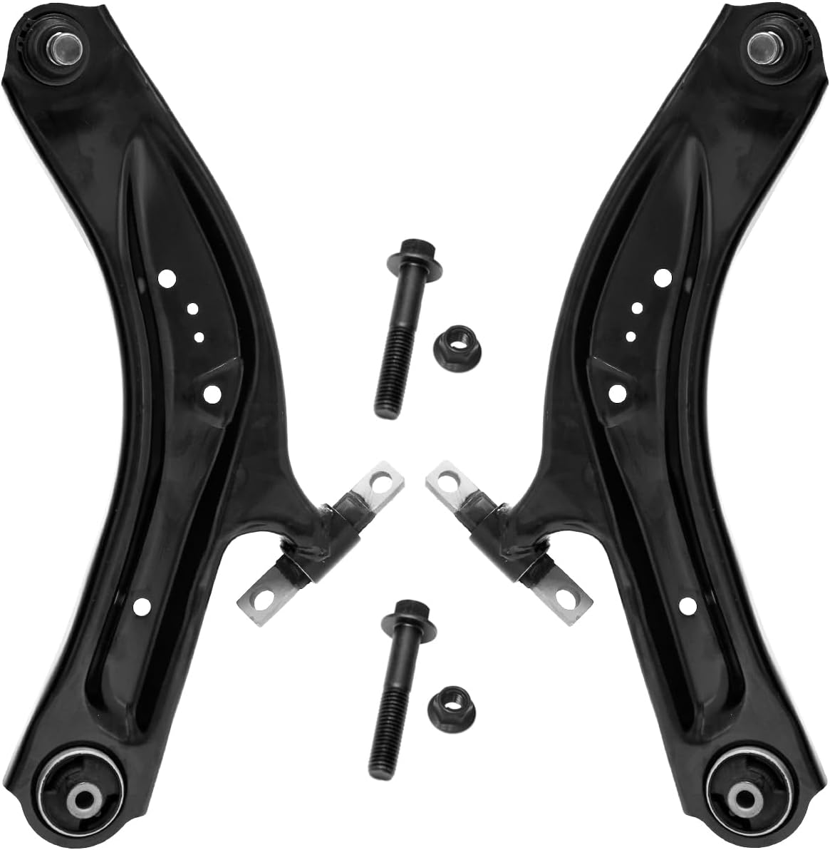 BRAND, CATEGORY, CONTROL ARMS, KEYOOG, KEYOOG 2Pc Set K623110 K623111 Front Lower Control Arm and Ball Joint Assembly Fit for Ni-ssan 2014-2020 Rogue (2 Row Seating),17-22 Rogue Sport/Qashqai (S and SV) (OE# 545014BD0A 545004BD0A)