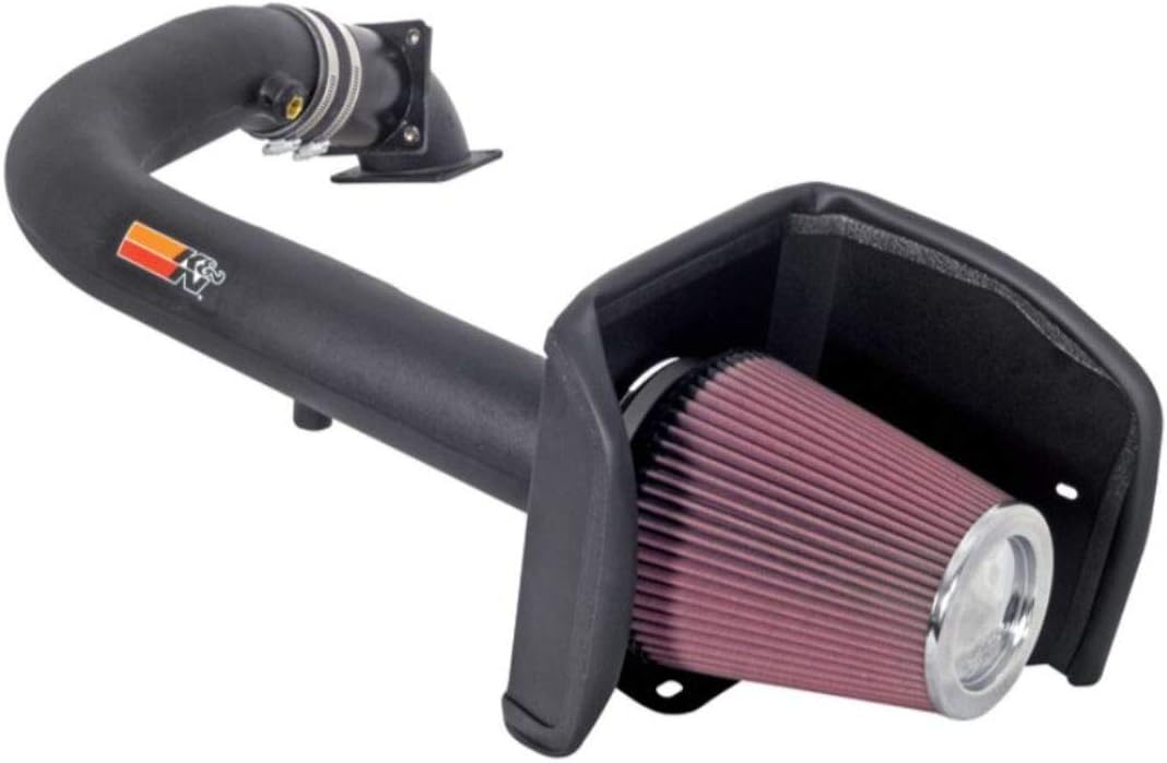 BRAND, CATEGORY, K&N, RAM AIR KIT, K&N Cold Air Intake Kit: Increase Acceleration & Towing Power, Guaranteed to Increase Horsepower up to 15HP: Compatible with 5.4L, V8, 2004-2008 Ford/Lincoln (F150, Expedition, Mark LT), 57-2556