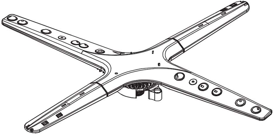 BRAND, CATEGORY, LG, REPLACEMENT PARTS, LG AGB73932401 Dishwasher Spray Arm, Lower Genuine Original Equipment Manufacturer (OEM) Part
