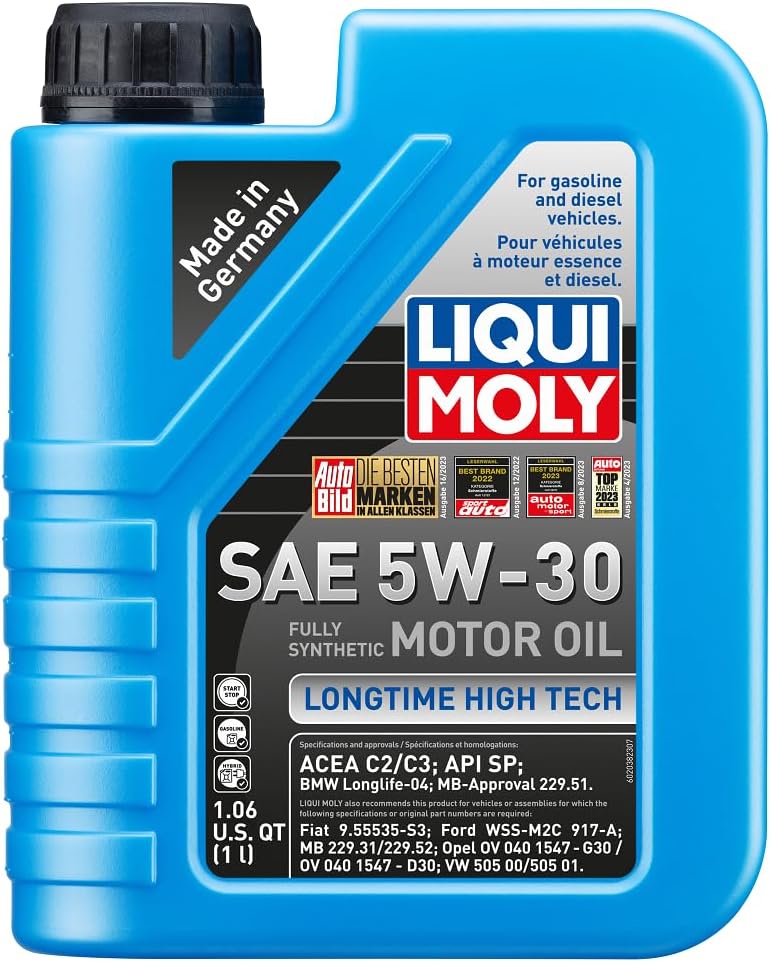 BRAND, CATEGORY, LIQUI MOLY, MOTOR OILS, LIQUI MOLY Longtime High Tech SAE 5W-30 | 5 L | Synthesis technology motor oil | SKU: 2039