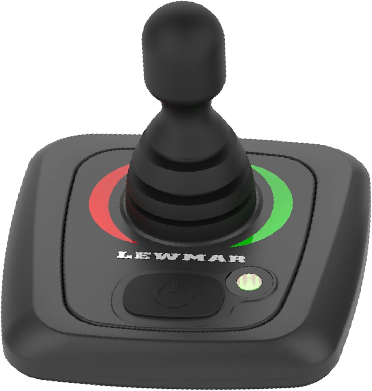 ACCESSORIES, BRAND, CATEGORY, LEWMAR, Lewmar Single Boat Joystick Thruster Control with Ergonomic, Tactile Pad, Sealed Membrane Switch Panel, Multi-Function LED Display, 12-24 Dual Voltage Supply