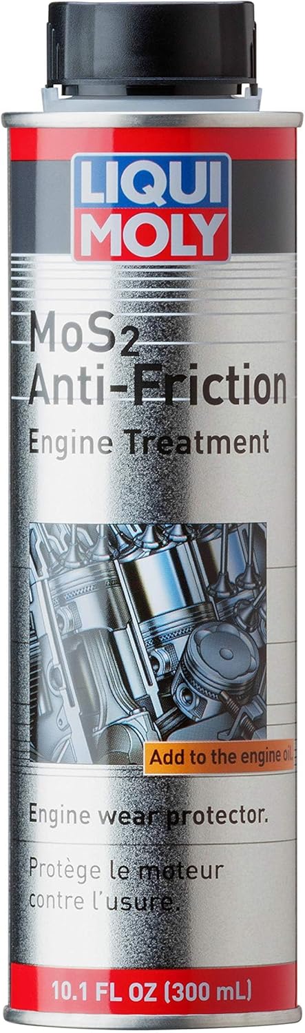 BRAND, CATEGORY, ENGINE & OIL, LIQUI MOLY, Liqui Moly MoS2 Anti-Friction Engine Treatment | 300 ml | Oil additive | SKU: 2009