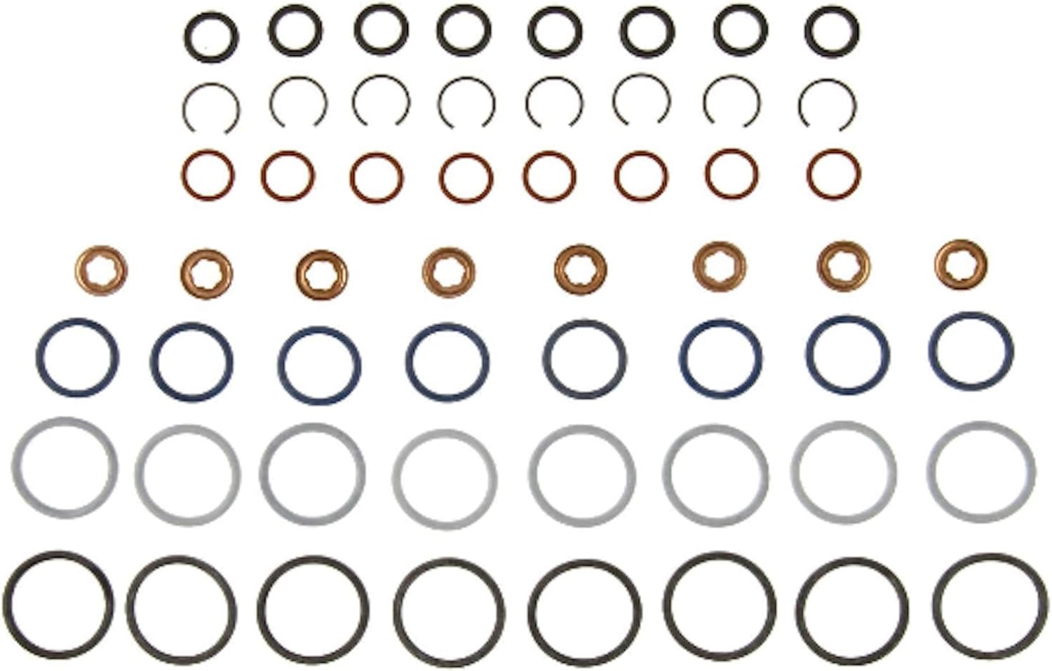 BRAND, CATEGORY, MAHLE, SEAL KITS, MAHLE Original MAHLE GS33711 Fuel Injector Seal Kit