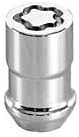 BRAND, CATEGORY, MCGARD, WHEEL LOCKS, McGard 24537 Cone Seat Wheel Locks Chrome (M12 x 1.5 Thread Size) - Set of 5, 5 Locks / 1 Key