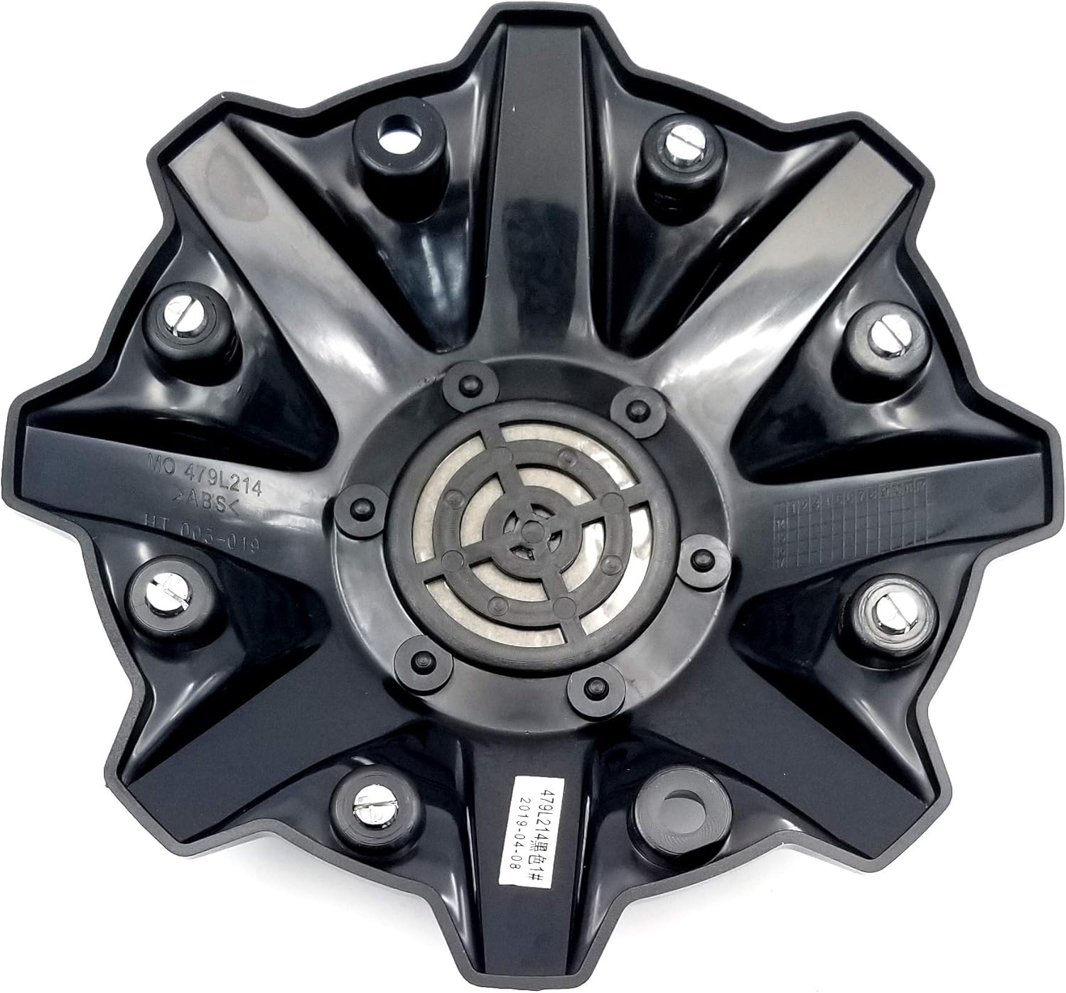 BRAND, CATEGORY, CENTER CAPS, MOTO METAL, Moto Metal Wheels MO479L214GBO MO 497L214 Gloss Black Center Cap