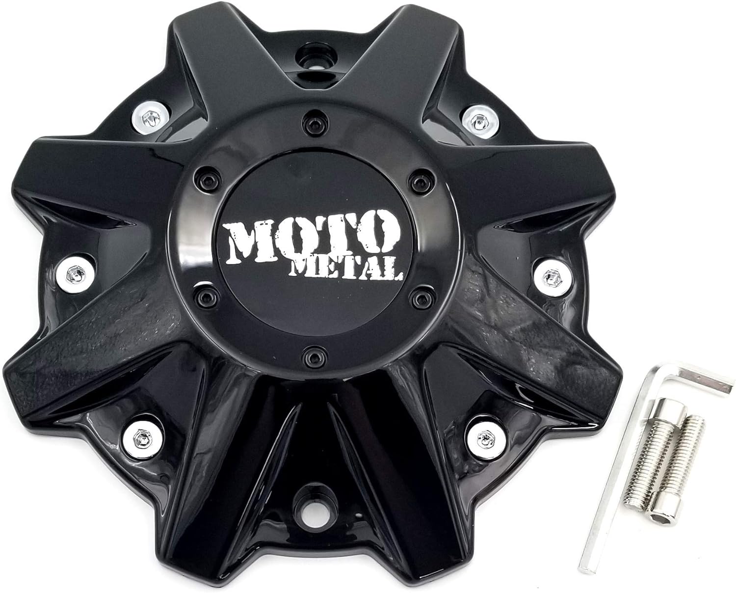 BRAND, CATEGORY, CENTER CAPS, MOTO METAL, Moto Metal Wheels MO479L214GBO MO 497L214 Gloss Black Center Cap