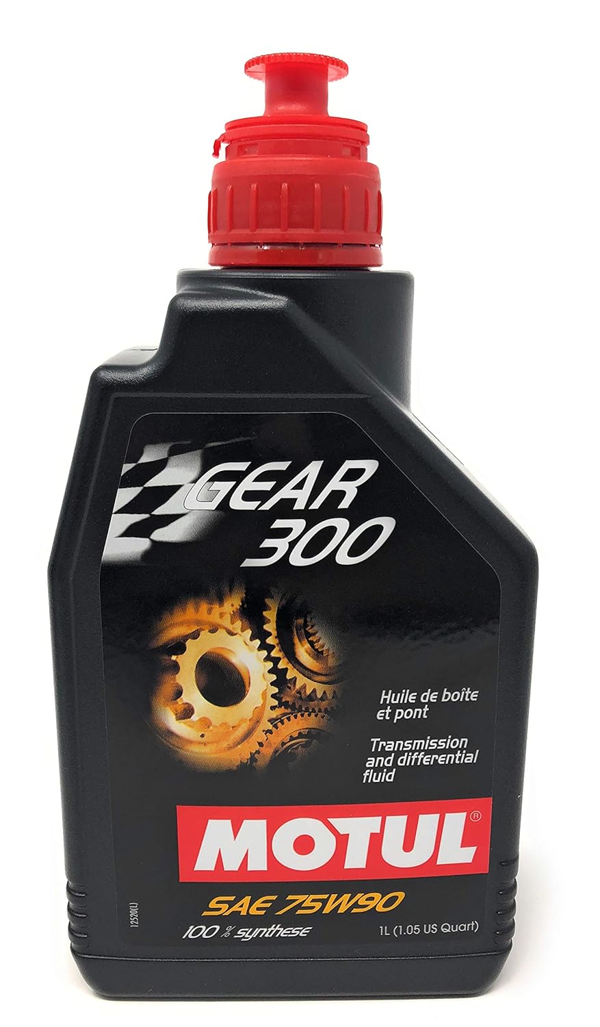 BRAND, CATEGORY, GEAR OILS, MOTUL, Motul 105777 GEAR 300 75W90 100% Synthetic Gear Tans Diff Oil (2 Liter) 2 Pack