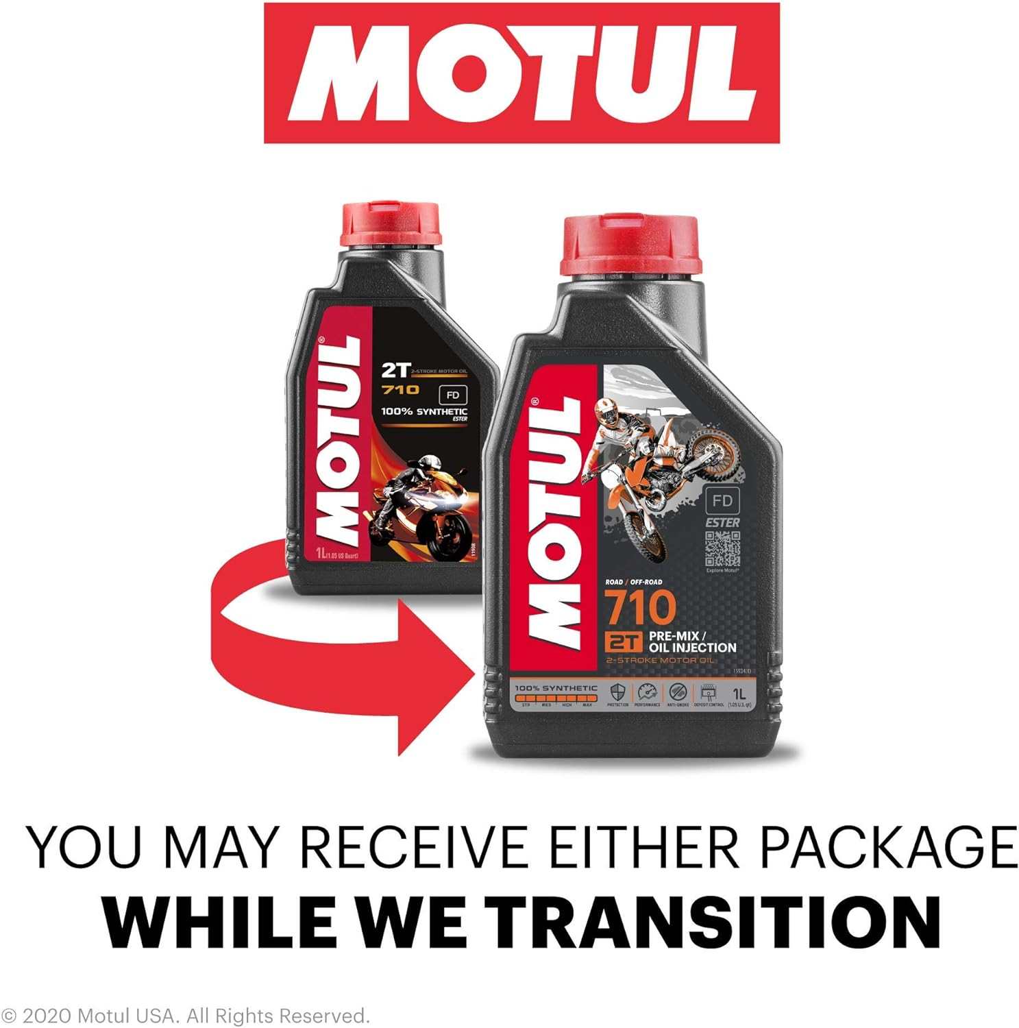 BRAND, CATEGORY, MOTOR OILS, MOTUL, Motul Synthetic Premix Oil, 1.0 liters, 710