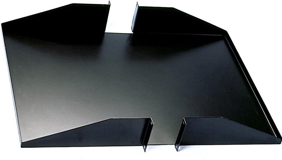 BRAND, CATEGORY, QUEST, SHELVES, Quest Manufacturing Double-Sided Vented Shelf, 2 Unit, 19" x 18"D, Black (ES0619-0218)