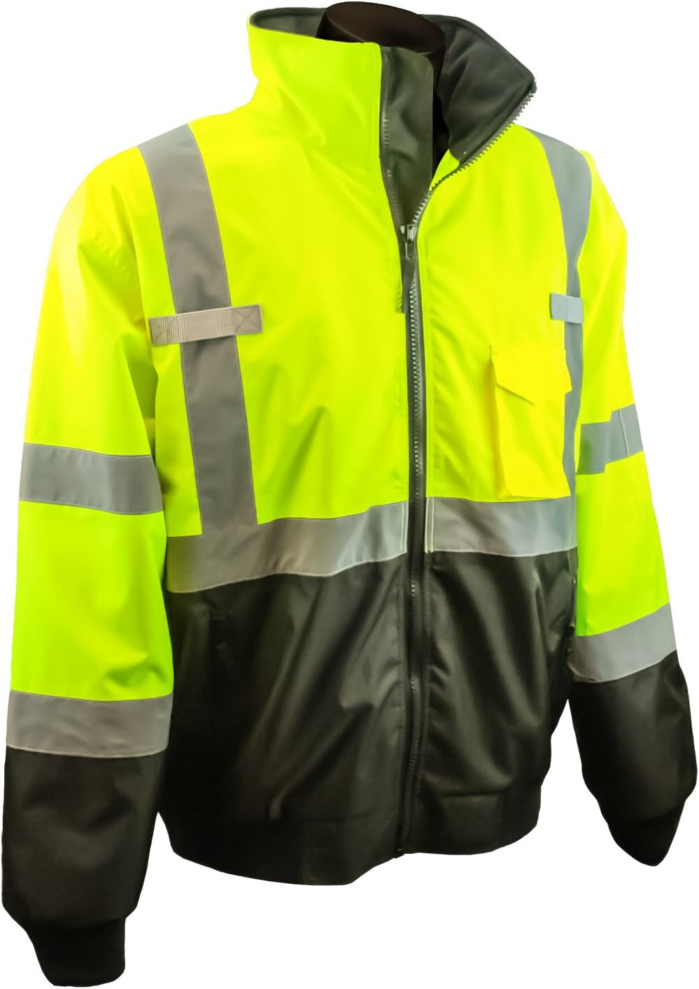 BRAND, CATEGORY, OUTERWEAR, RADIANS, Radians SJ110B-3ZGS-2X Industrial Safety Jacket, Multicolor, One Size