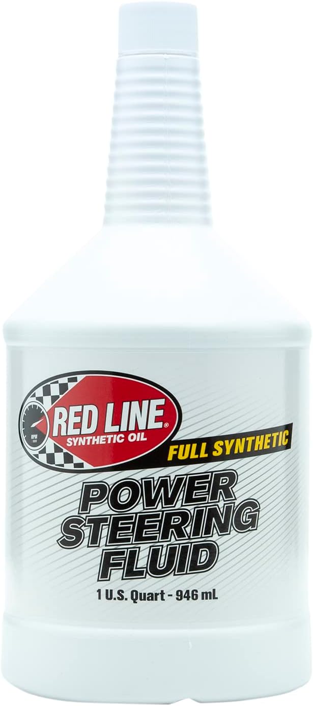 BRAND, CATEGORY, POWER STEERING FLUIDS, RED LINE, Red Line (30404) Power Steering Fluid - 1 Quart