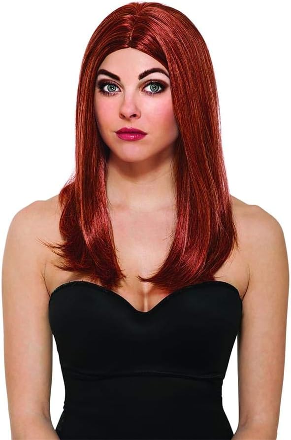 BRAND, CATEGORY, RUBIES, WIGS, Rubie's Costume Women's Marvel Universe Captain America Soldier Black Widow Wig