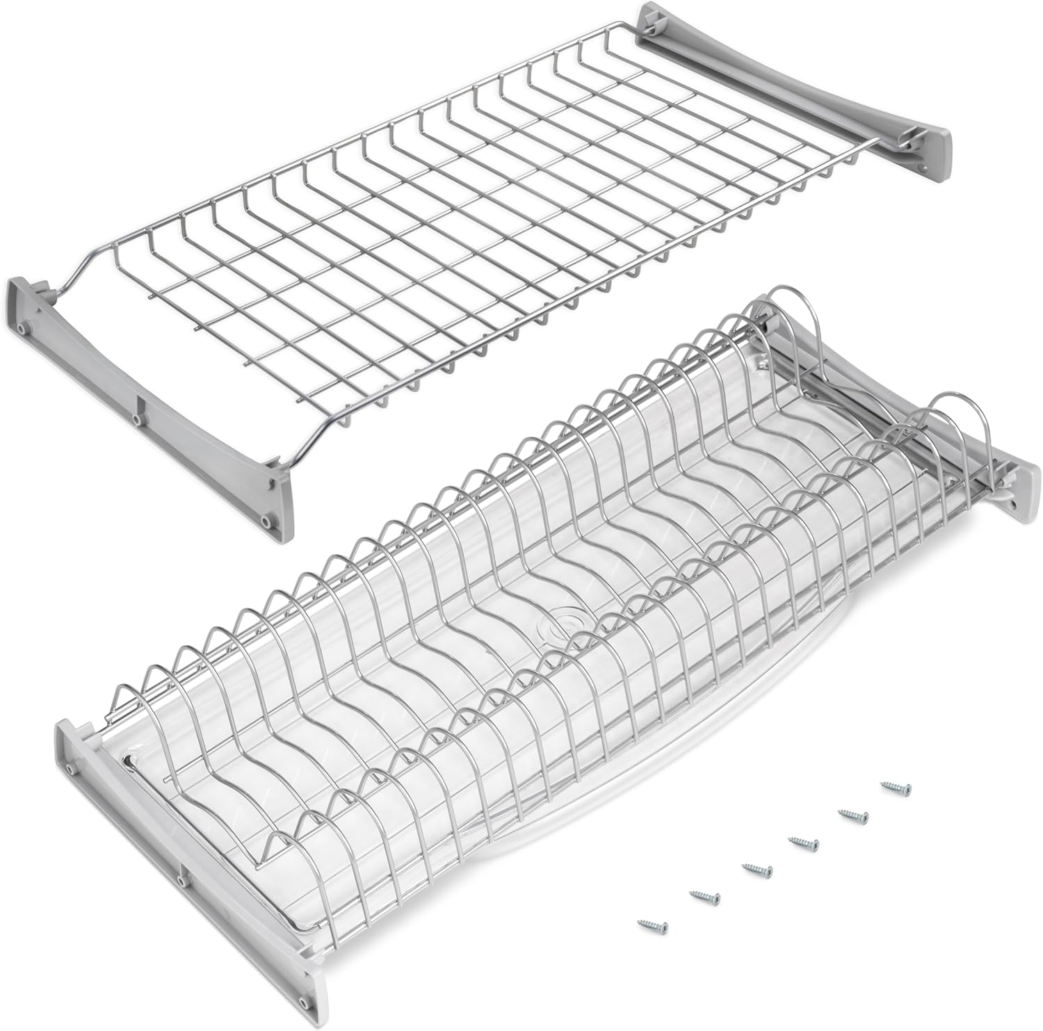 BRAND, CATEGORY, EMUCA, HARDWARE, Suprastar plate rack for high units, 700, Silver painted, Steel