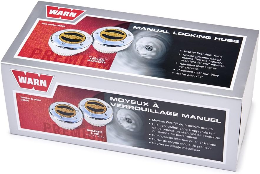 BRAND, CATEGORY, HUB ASSEMBLIES, WARN, WARN 11690 Standard Manual Hubs