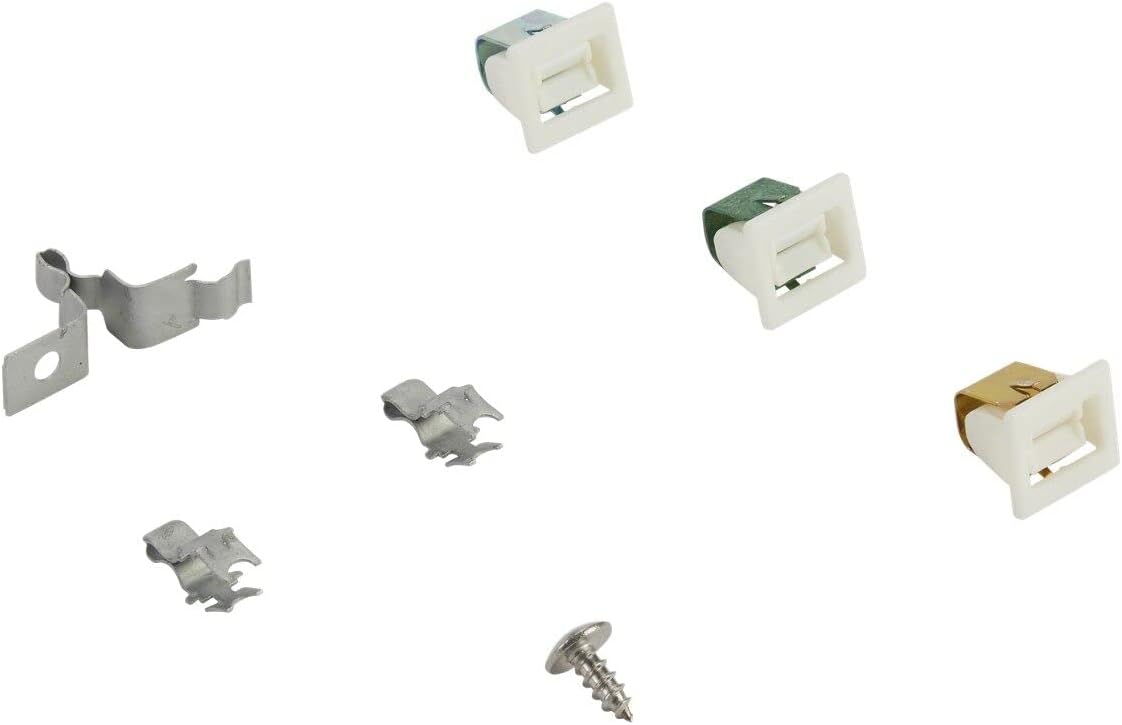 BRAND, CATEGORY, REPLACEMENT PARTS, WHIRLPOOL, Whirlpool 279570 Dryer Door Latch Kit, White