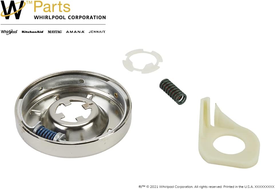 BRAND, CATEGORY, WASHER PARTS & ACCESSORIES, WHIRLPOOL, Whirlpool 285785 Clutch Kit for Washer, White