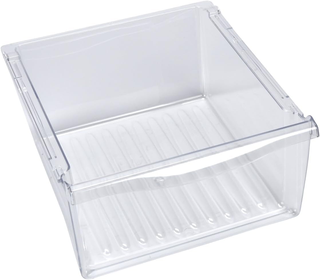 BINS, BRAND, CATEGORY, WHIRLPOOL, Whirlpool WP67002633 OEM SxS Refrigerator Crisper Drawer Replacement Part