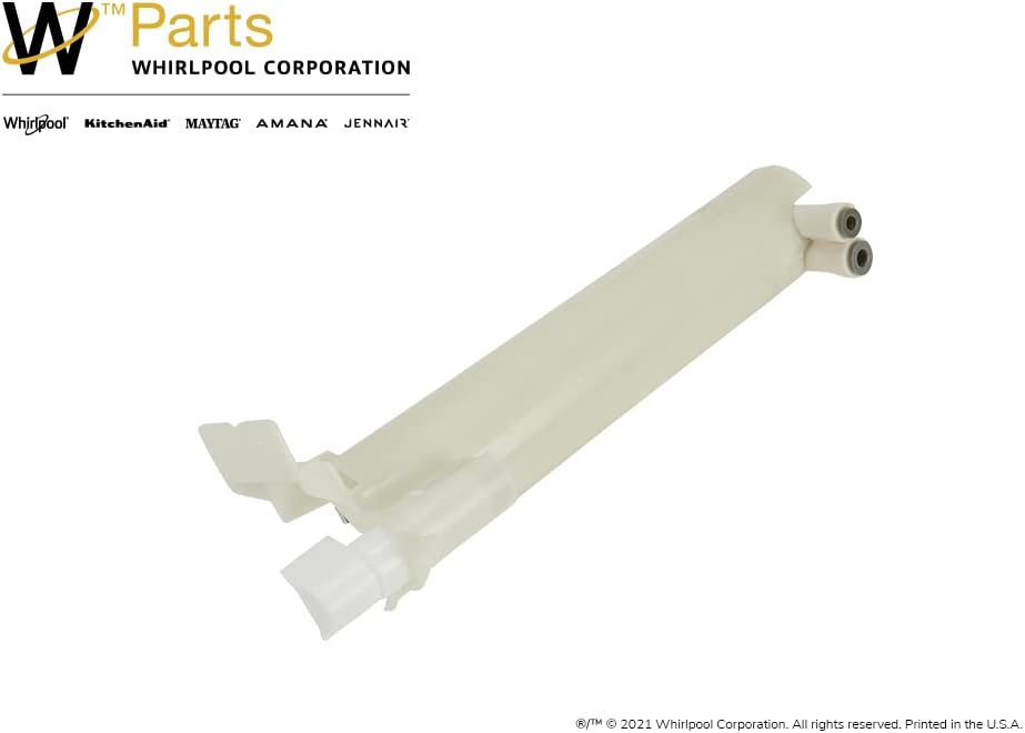 BRAND, CATEGORY, WATER FILTERS, WHIRLPOOL, Whirlpool WPW10121138 Genuine OEM SxS Refrigerator Water Filter Housing Replacement Part - Replaces 2260507, 2260513, W10121138