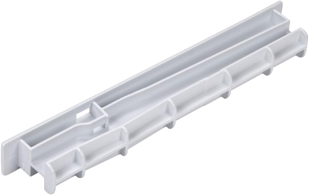 BINS, BRAND, CATEGORY, WHIRLPOOL, Whirlpool WPW10671238 Genuine OEM SxS Refrigerator Center Crisper Rail Replacement Part - Replaces 8208354, W10671238N, 12530701N, and more