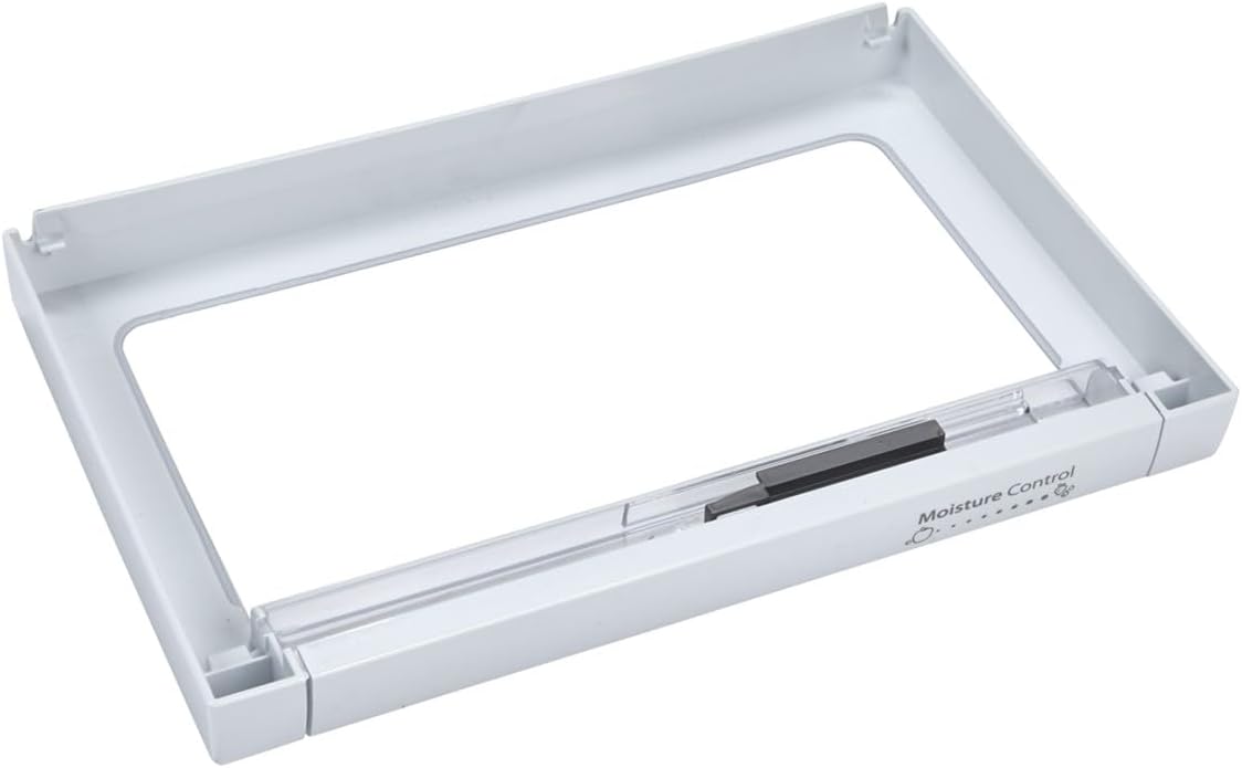 BINS, BRAND, CATEGORY, WHIRLPOOL, Whirlpool WPW10688114 OEM Refrigerator Crisper Drawer Front, White